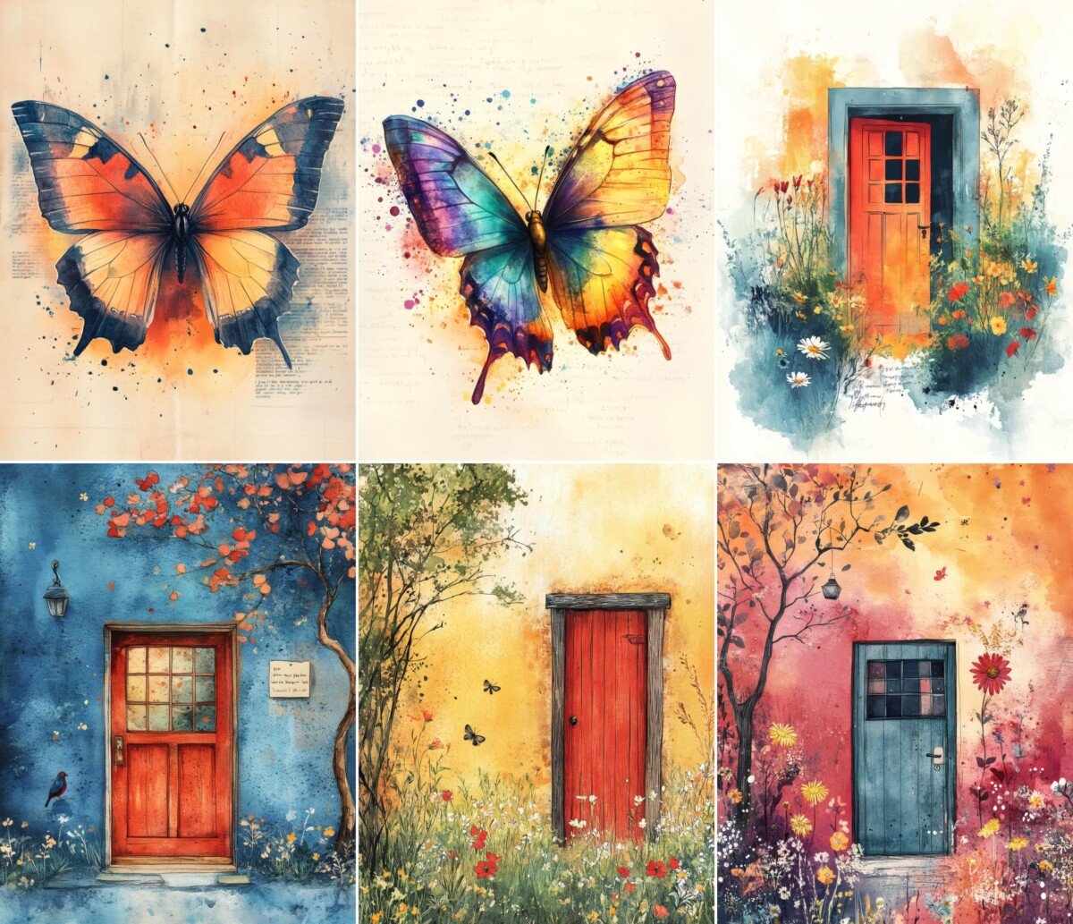 whimsical preview 2 – Journal Pages