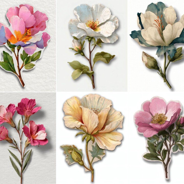 flower preview 2 – Fussy Cuts
