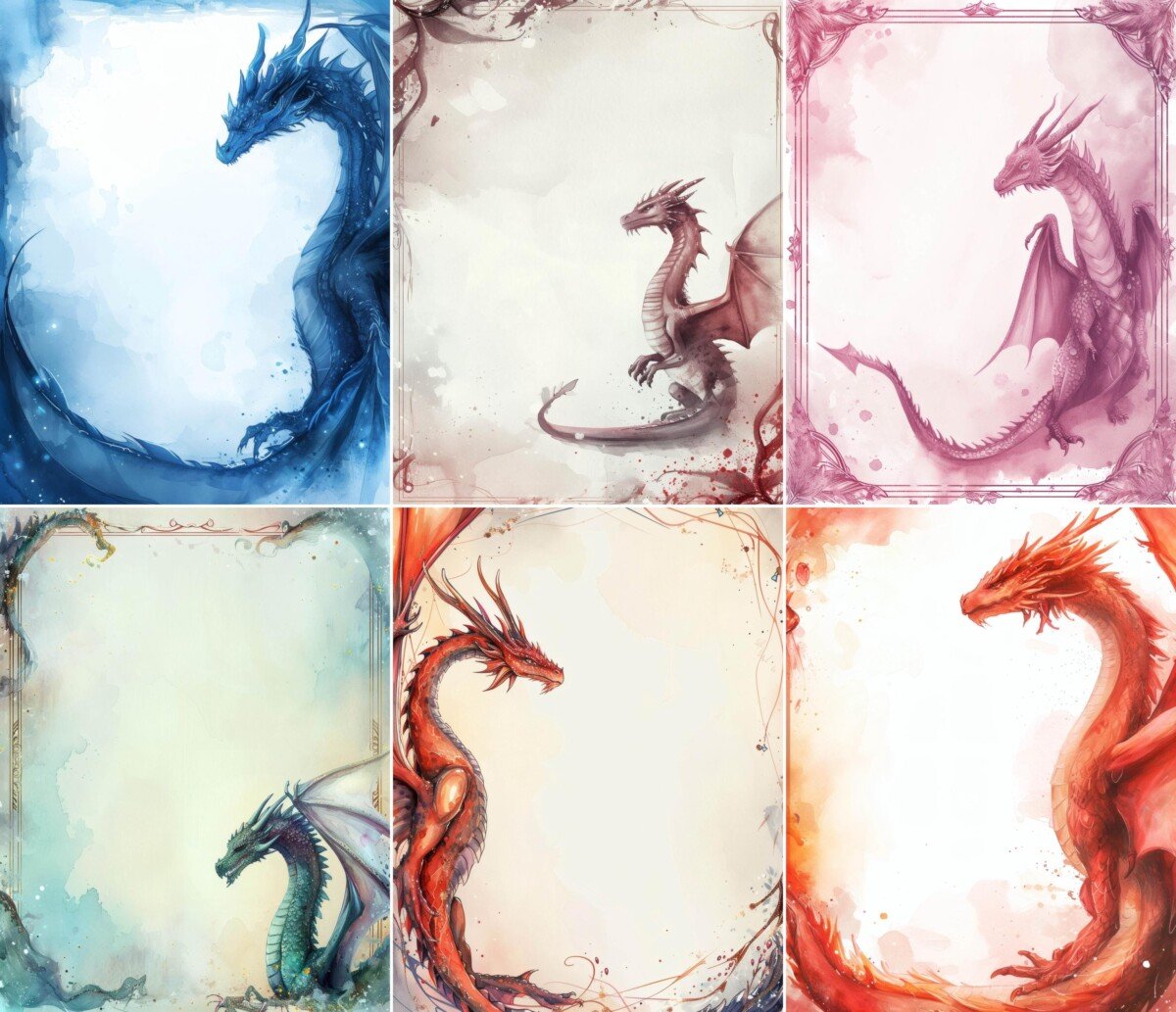 dragon preview 4 – Fussy Cuts