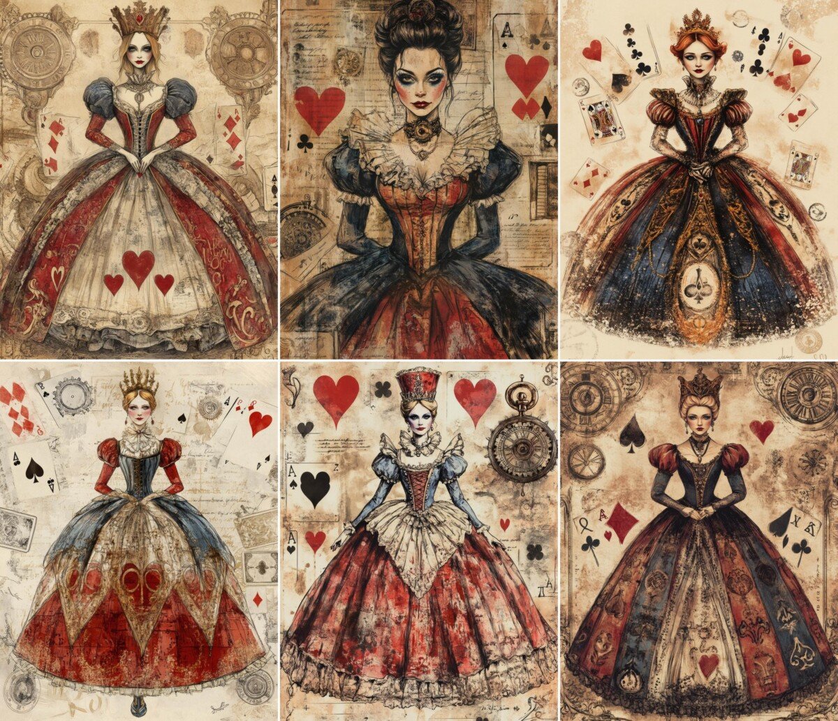 queen preview 3 – Journal Pages