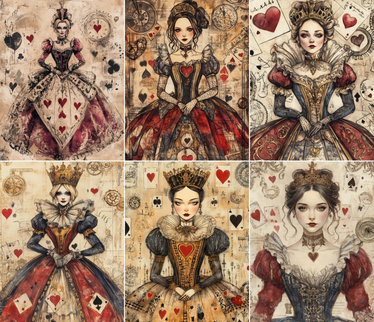 queen preview 2 – Journal Pages