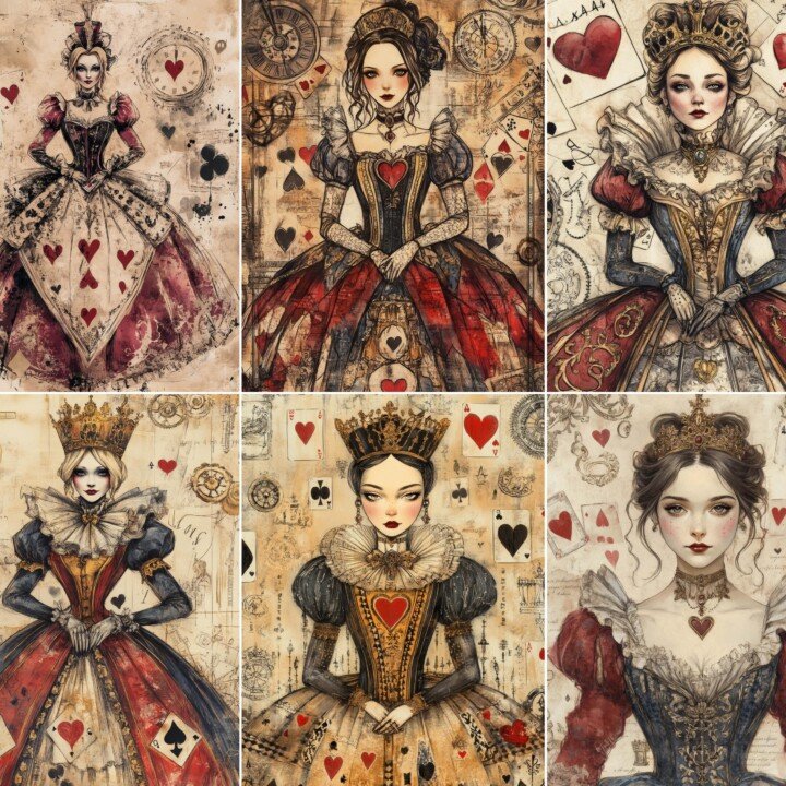 queen preview 2 – Journal Pages