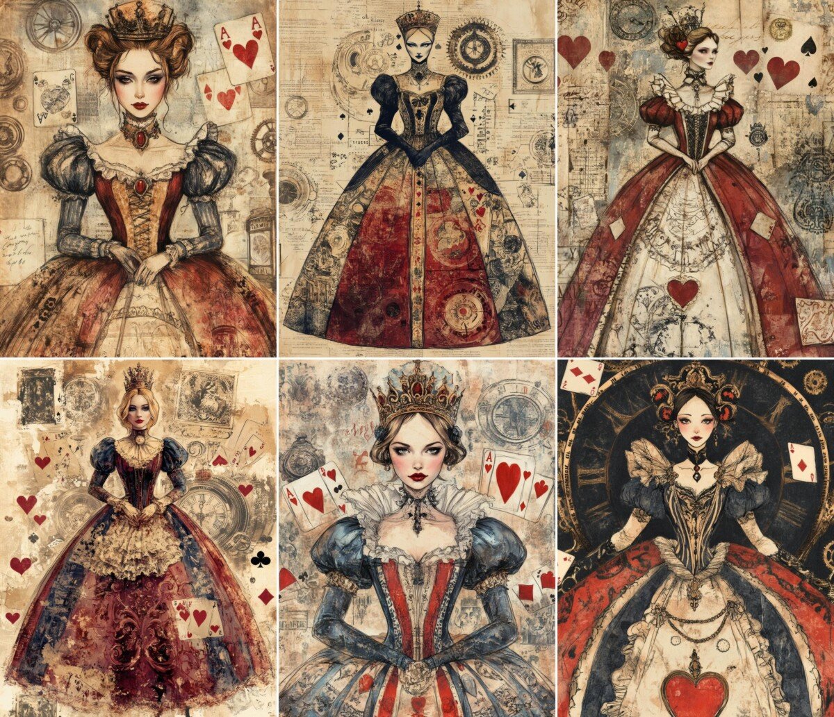 queen preview 4 – Journal Pages