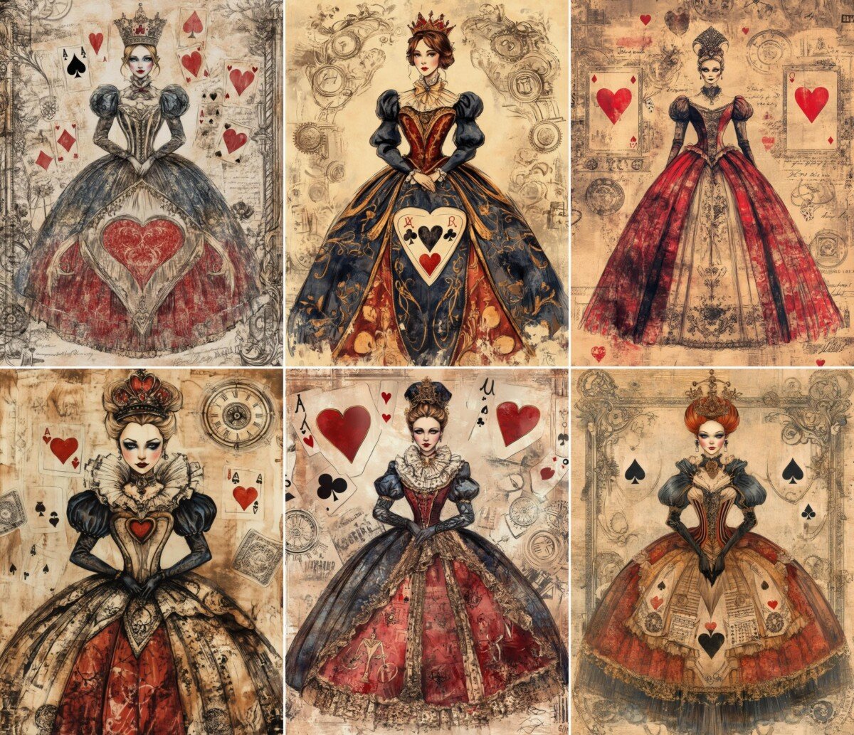 queen preview 5 – Journal Pages