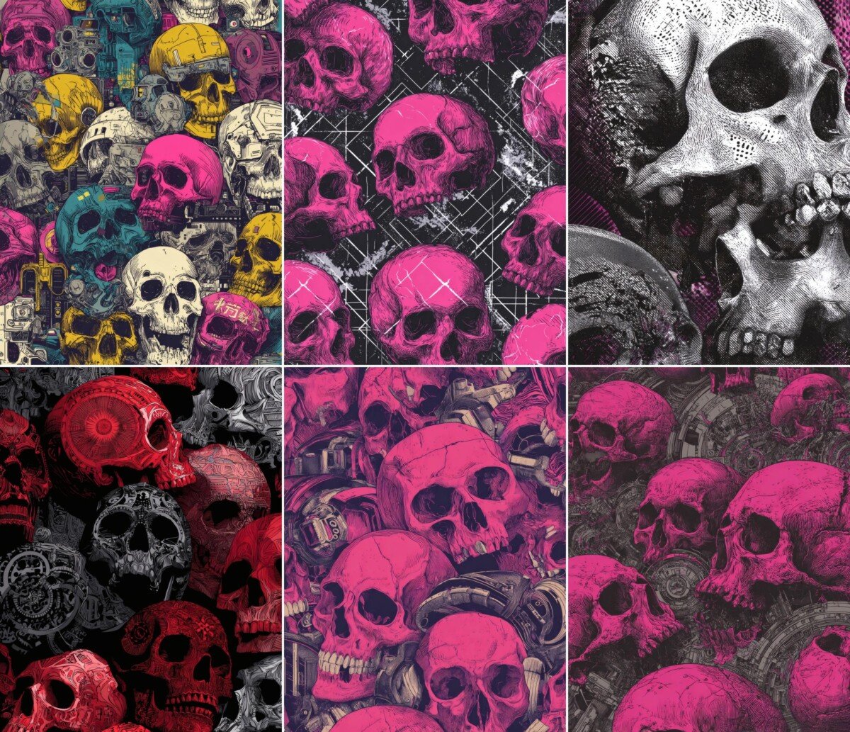 skull preview 4 – Journal Pages