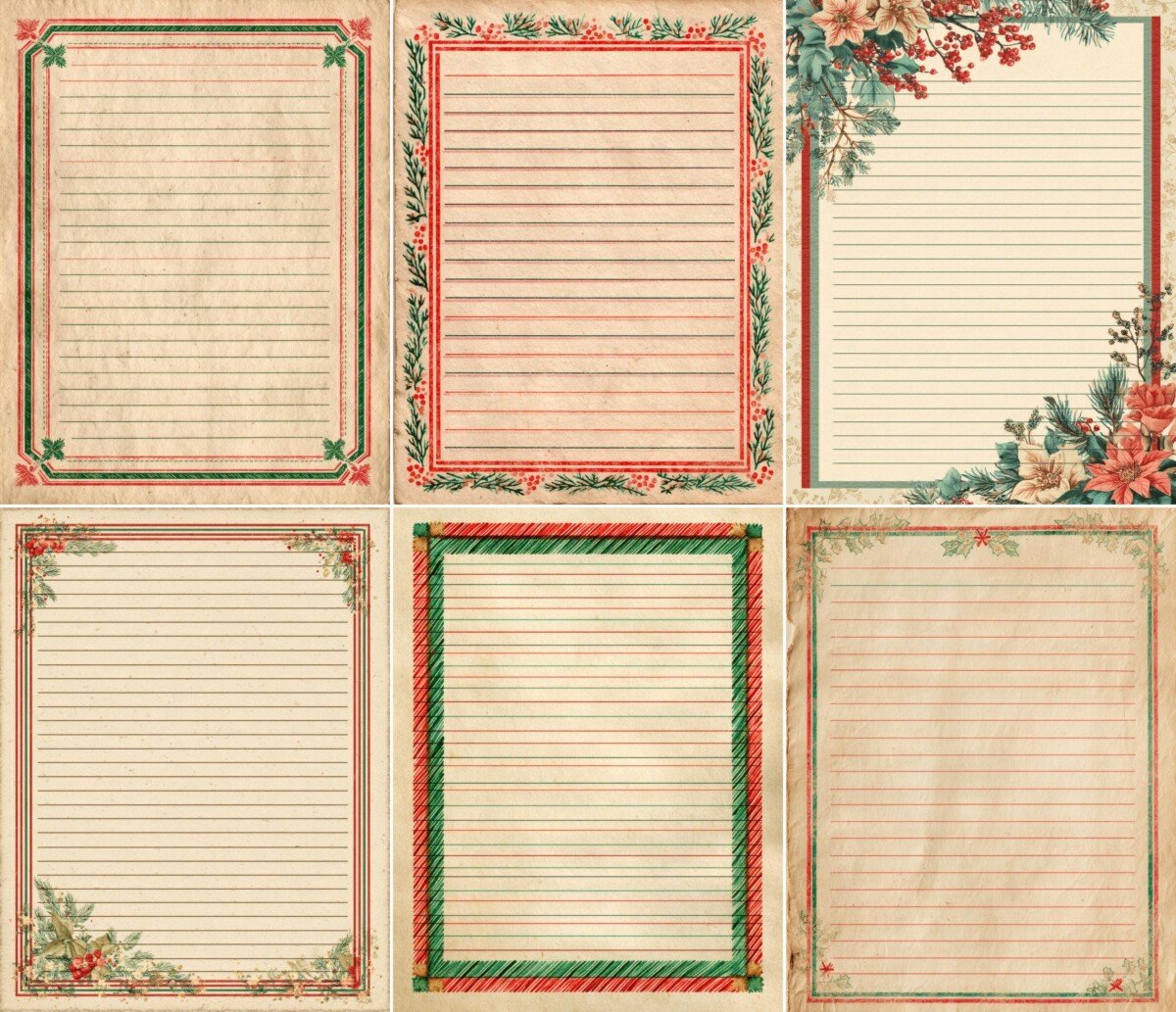 christmas preview 2 – Journal Pages