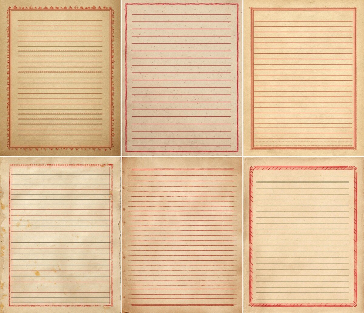retro preview 2 – Journal Pages