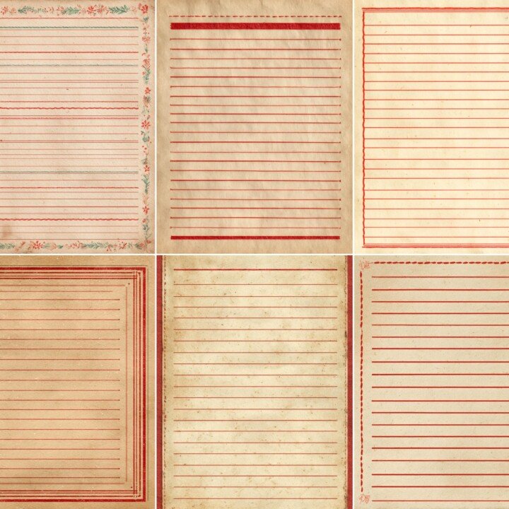 retro – 52 Retro Christmas Junk Journal Pages