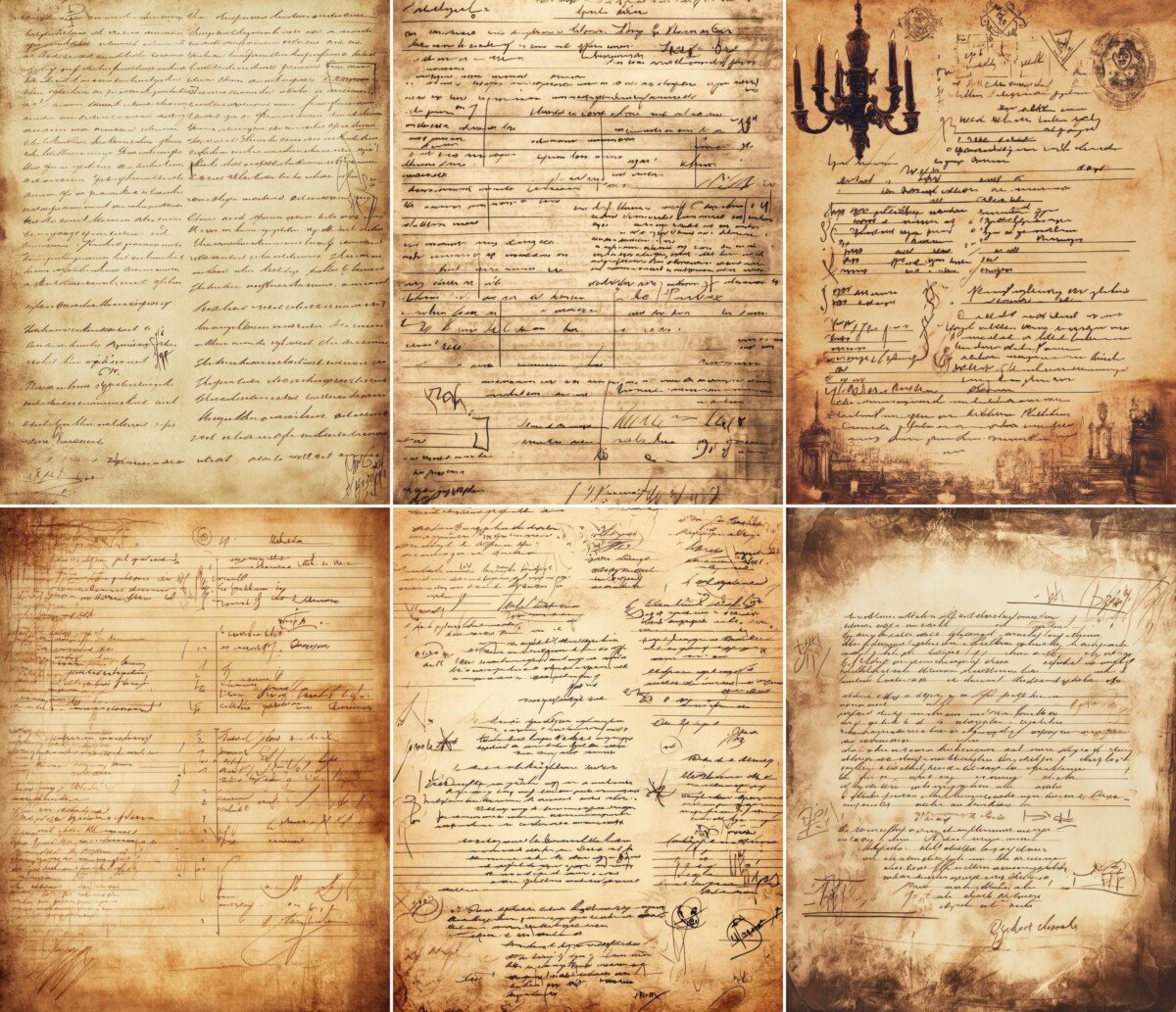 haunted – 50 Haunted SÃ©ance Transcript Junk Journal Pages