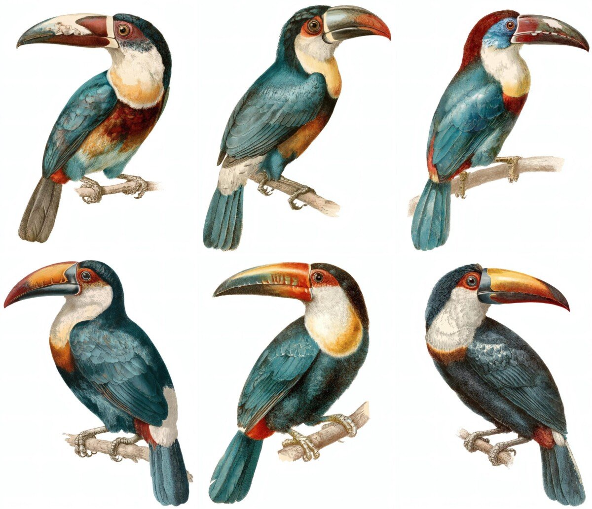 toucan preview 4 – Fussy Cuts