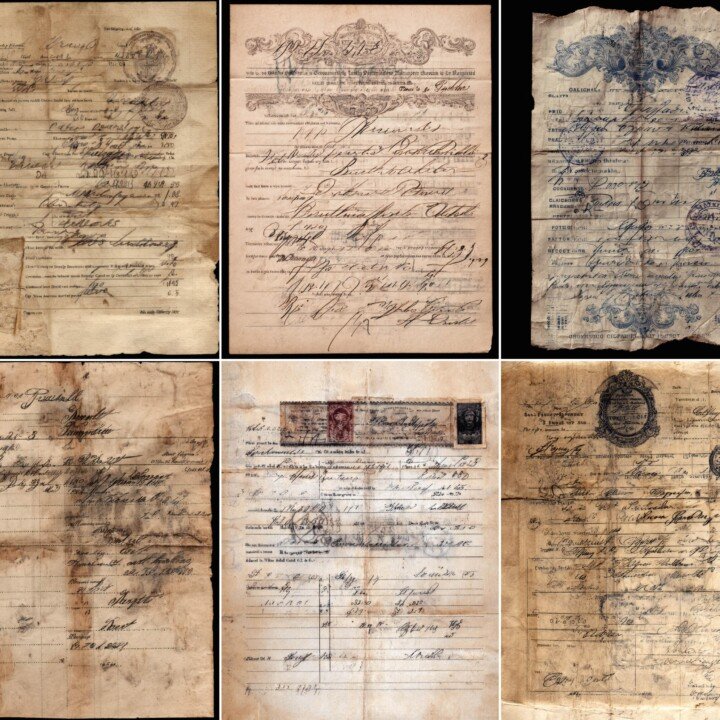 antique preview 2 – Journal Pages