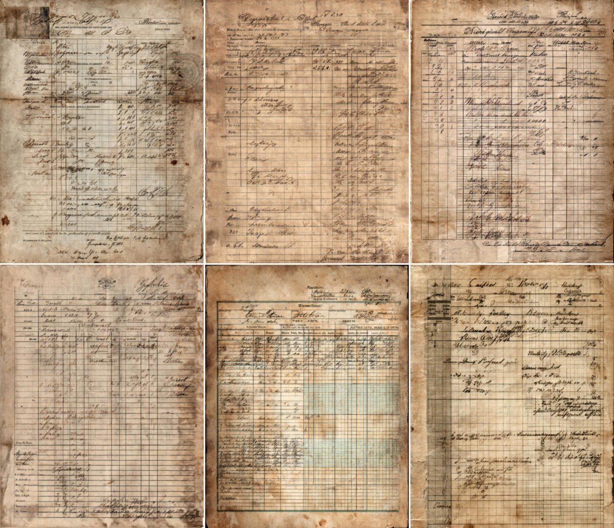 vintage preview 2 – Journal Pages