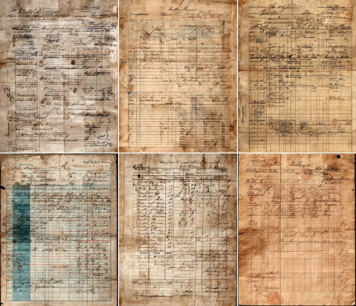 vintage preview 6 – Journal Pages