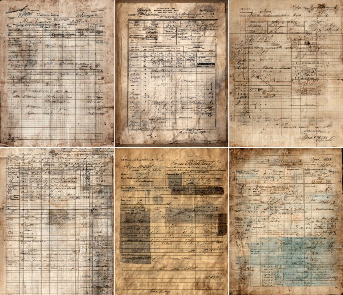vintage preview 7 – Journal Pages
