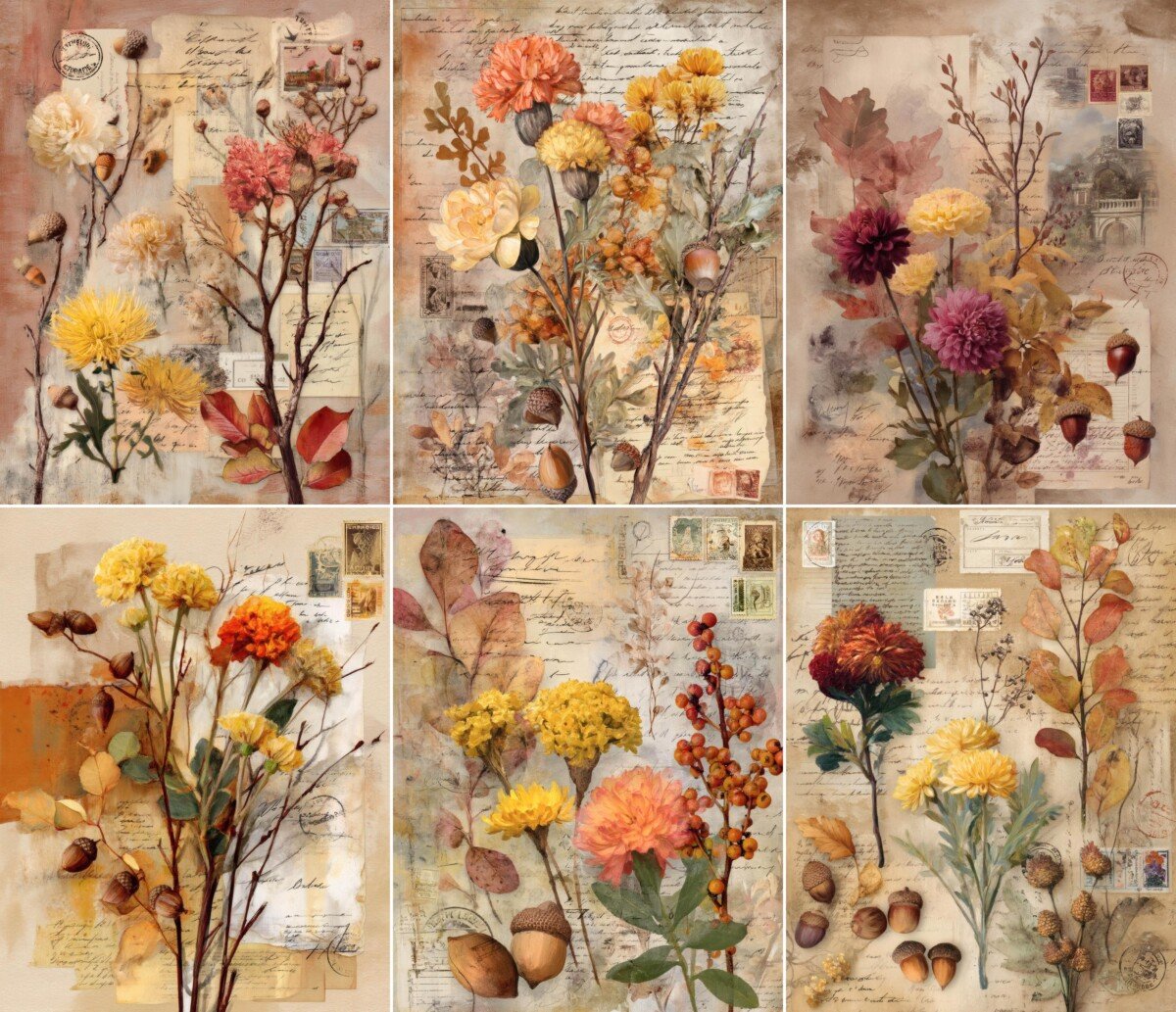 vintage preview 2 – Journal Pages