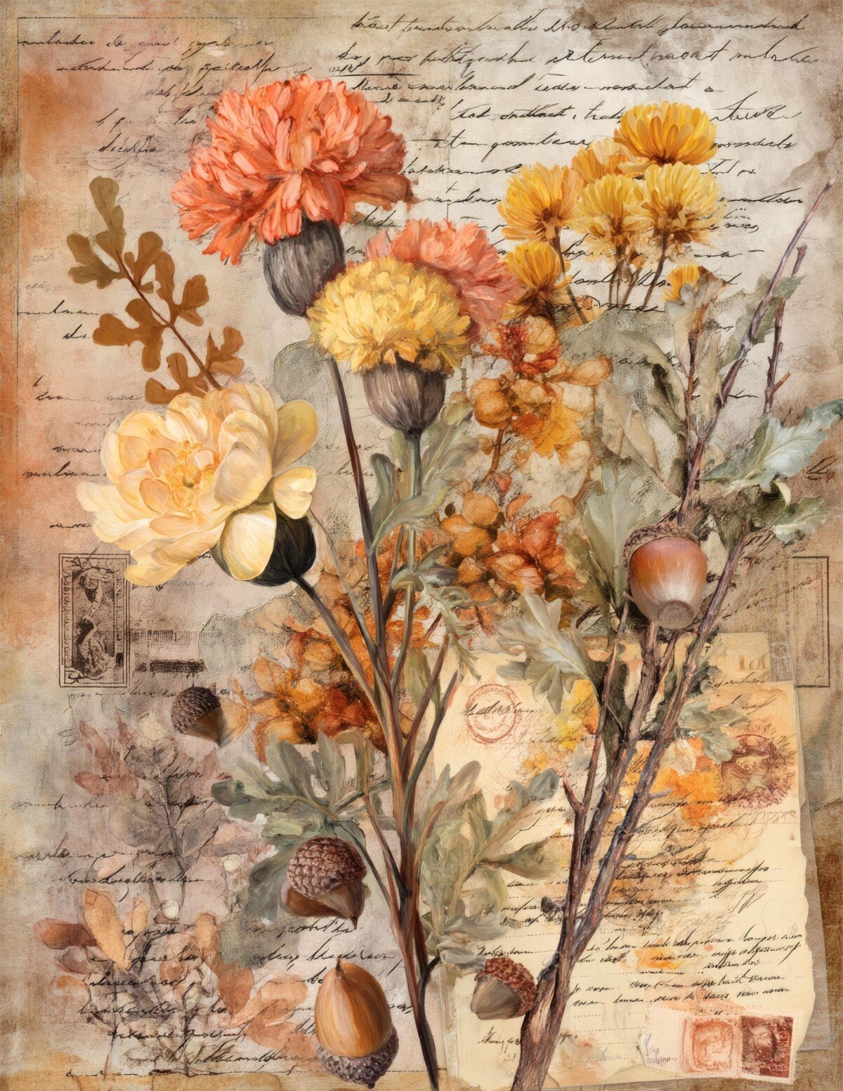 vintage preview 10 – Journal Pages
