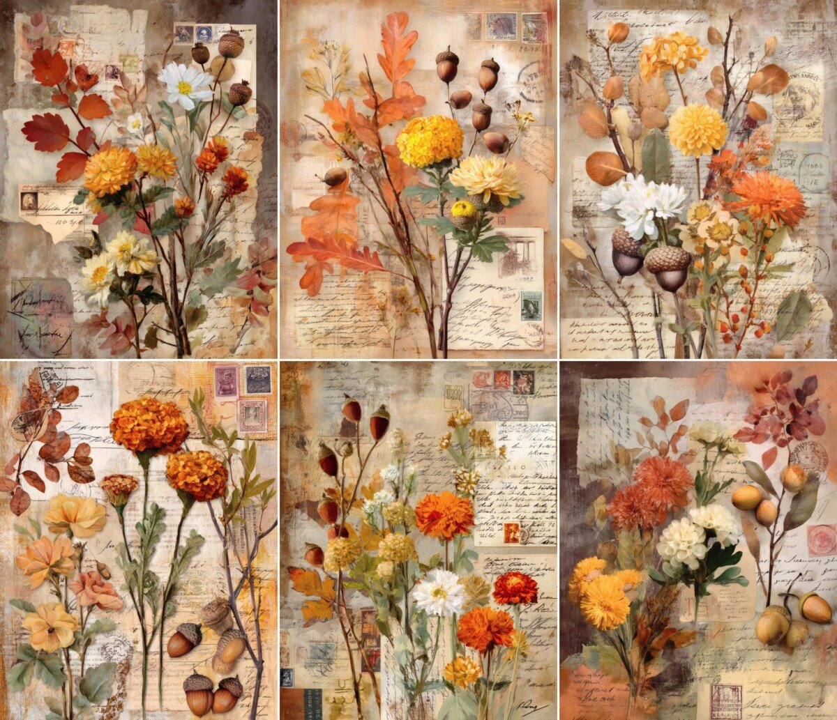 vintage preview 7 – Journal Pages