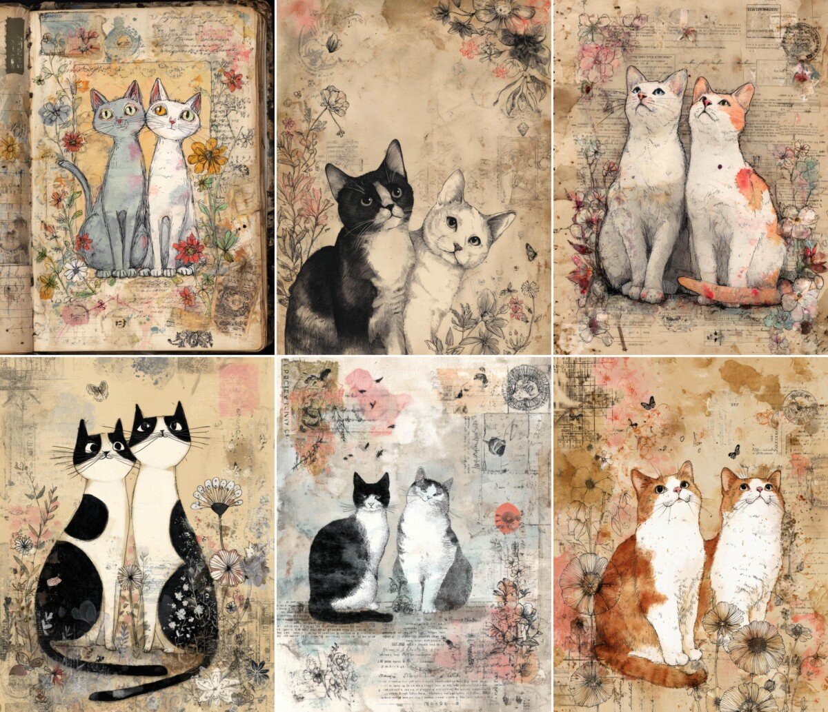 whimsical preview 2 – Journal Pages