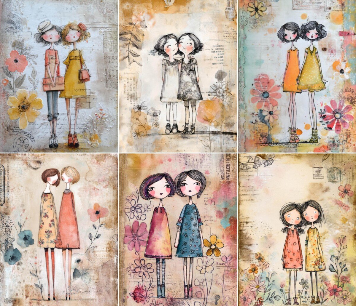 whimsical preview 3 – Journal Pages