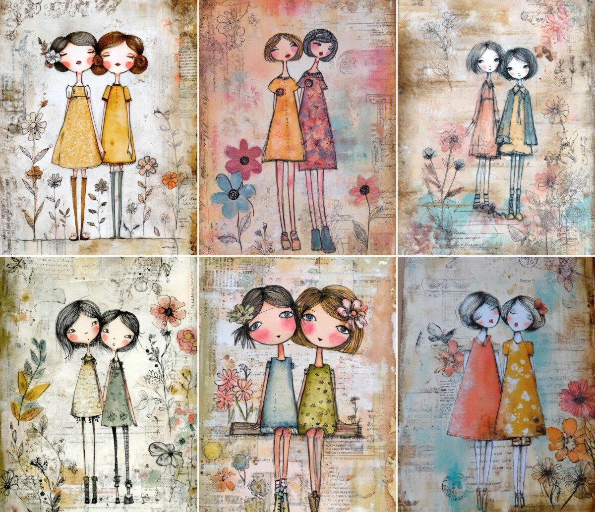 whimsical preview 2 – Journal Pages