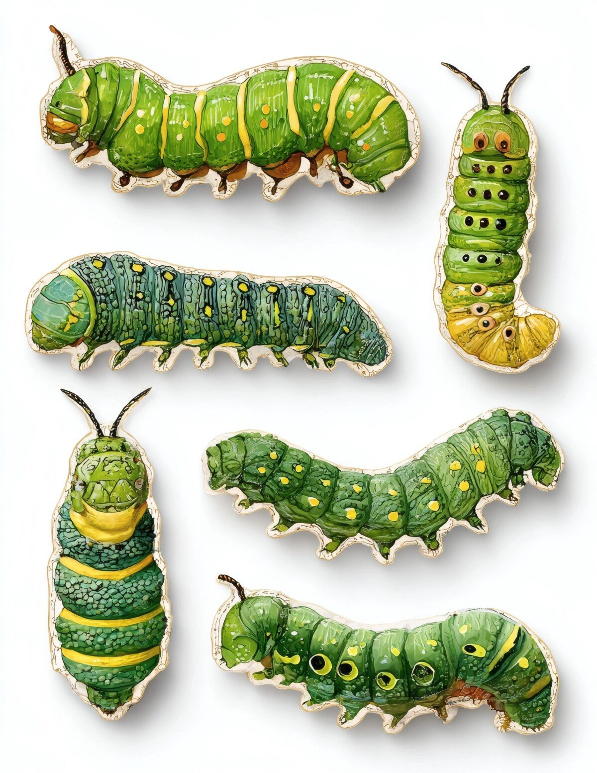 caterpillar preview 9 – Stickers