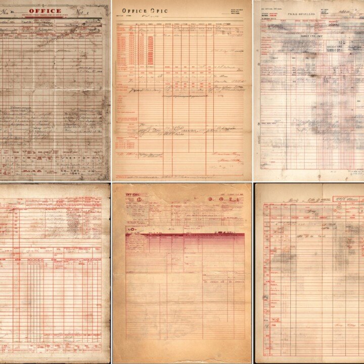 vintage preview 2 – Journal Pages