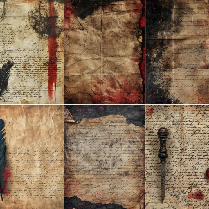 grunge preview 2 – Journal Pages