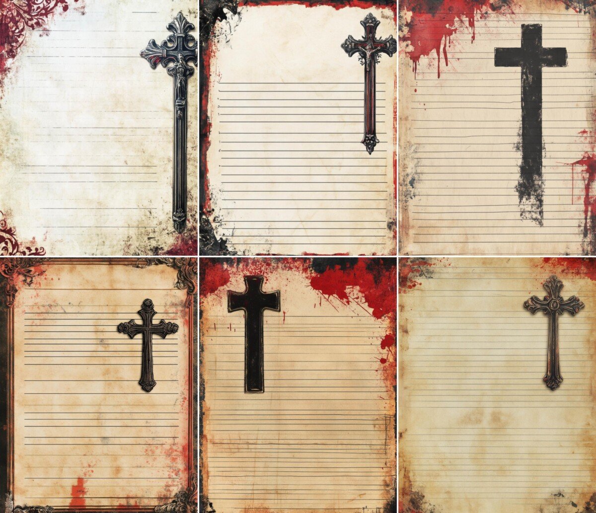 gothic preview 5 – Journal Pages