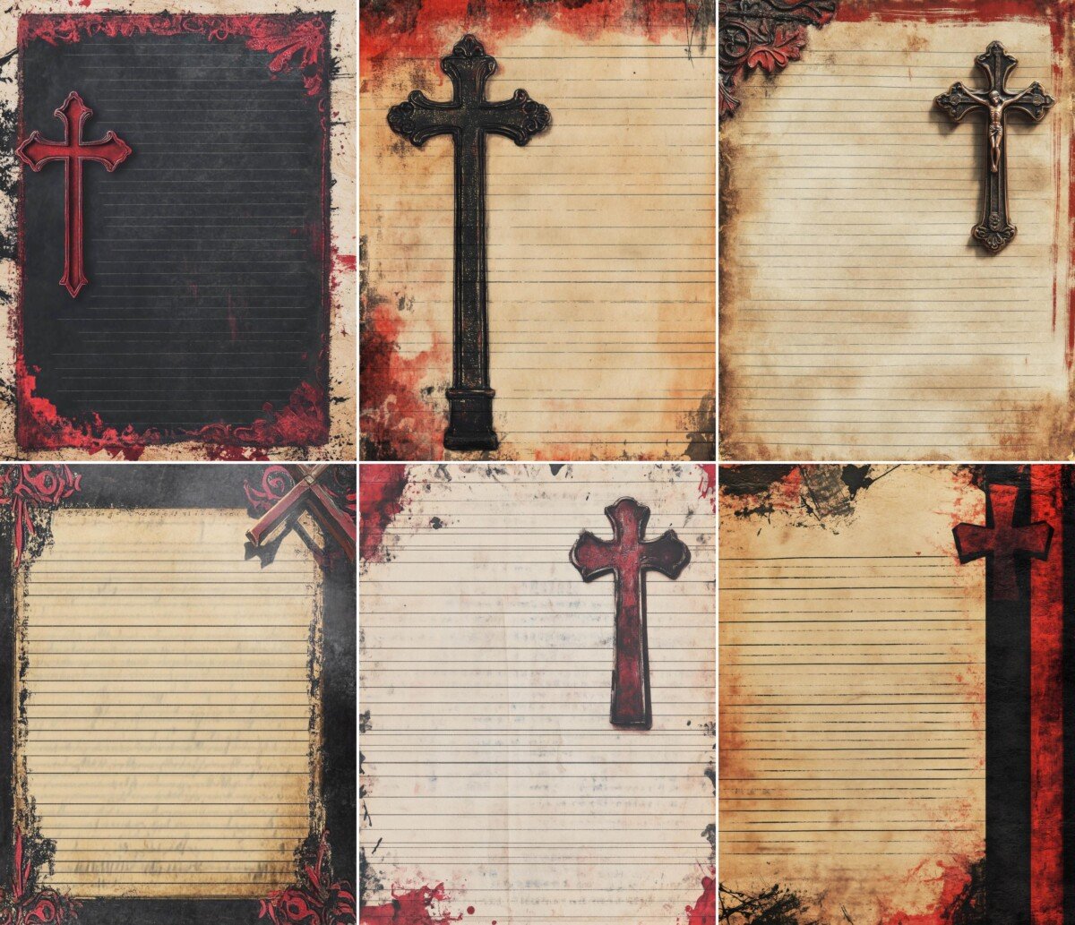 gothic preview 4 – Journal Pages