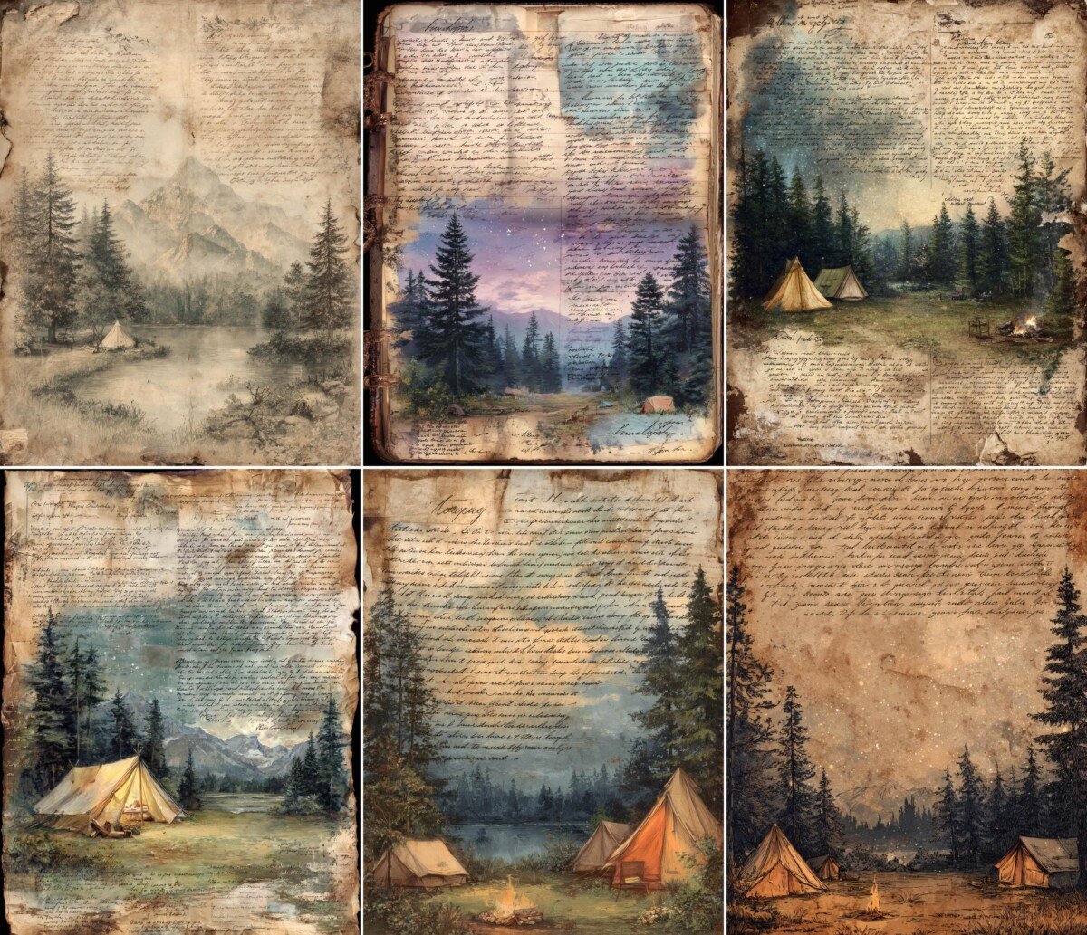 hiking preview 4 – Journal Pages