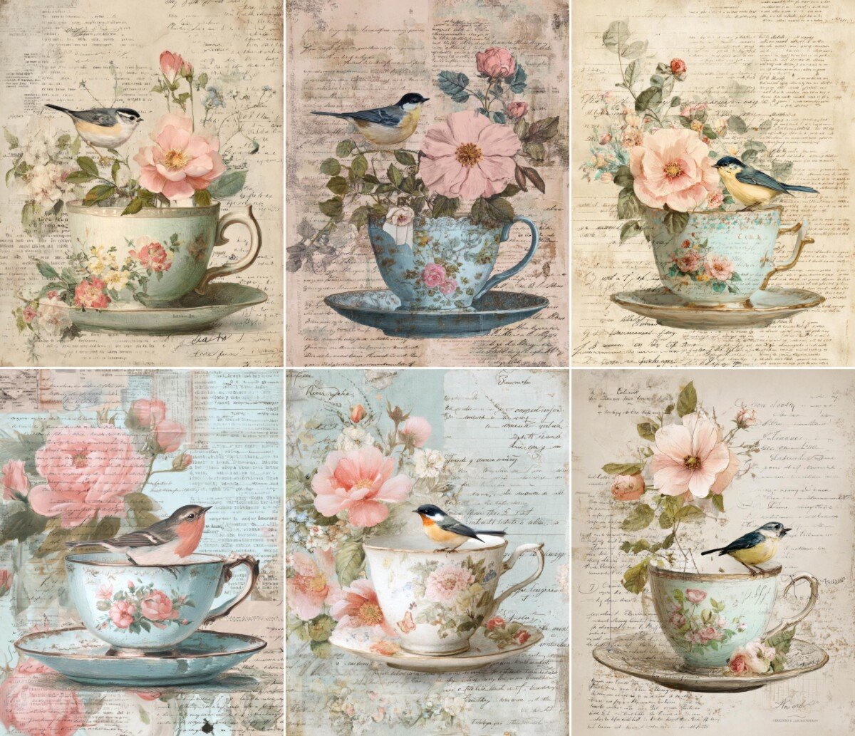 shabby – 52 Shabby Chic Spring Journal Pages