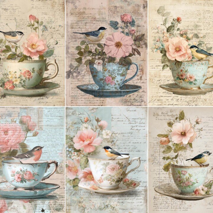 shabby – 52 Shabby Chic Spring Journal Pages