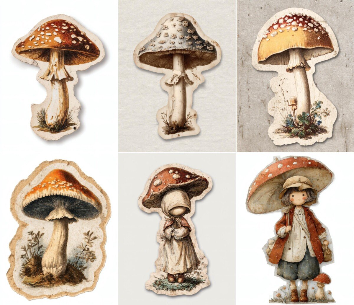 mushroom preview 2 – Fussy Cuts