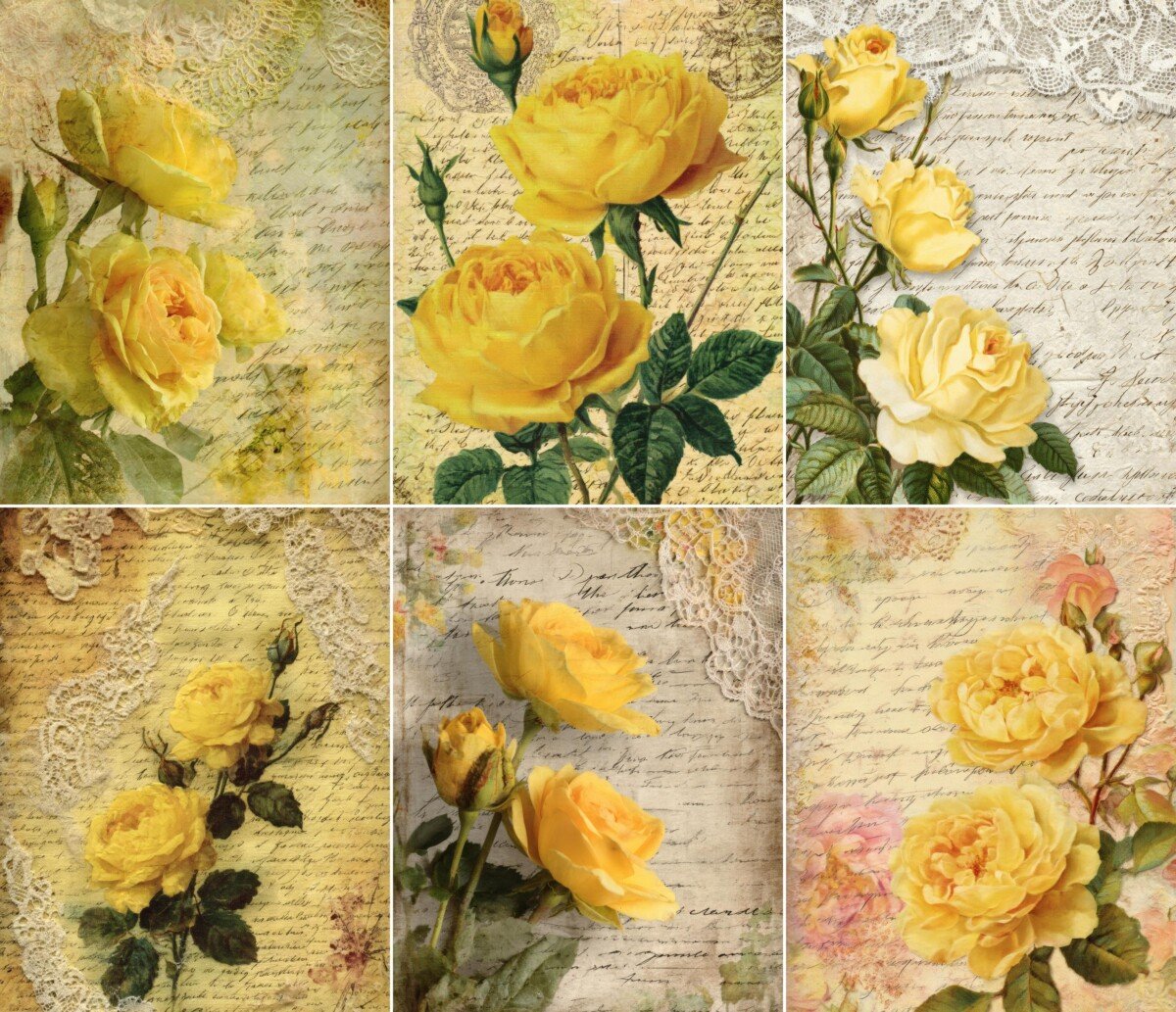 vintage preview 6 – Journal Pages