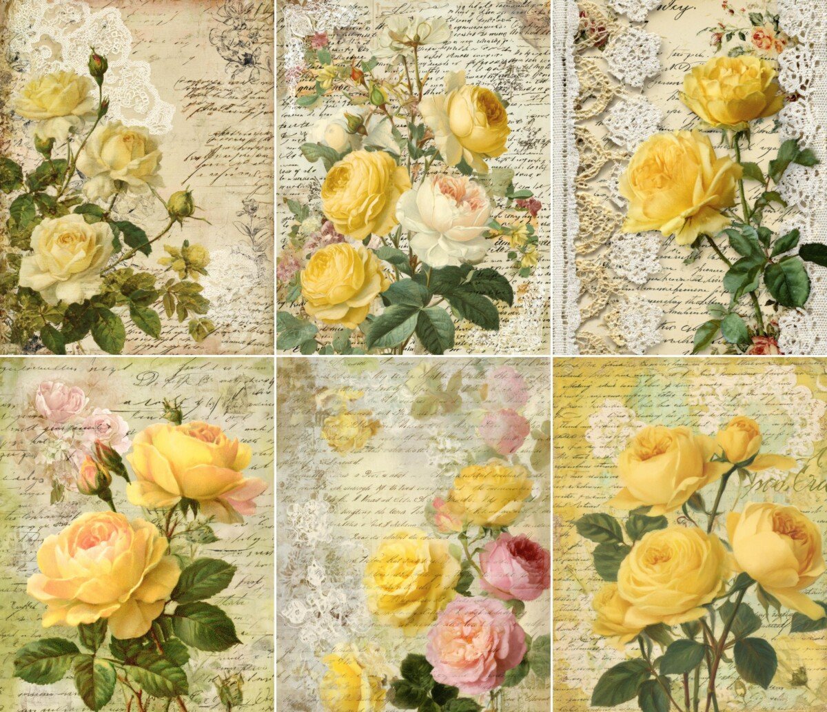 vintage preview 8 – Journal Pages