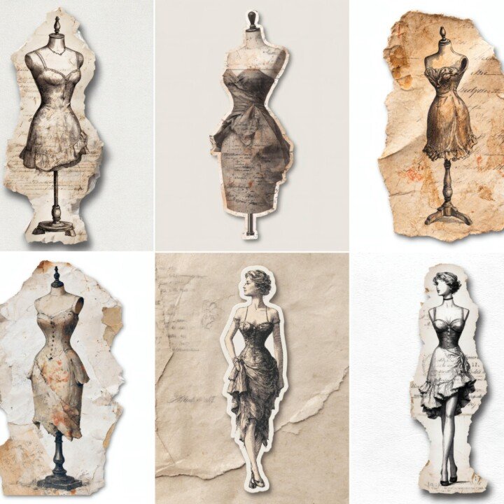 vintage preview 2 – Stickers