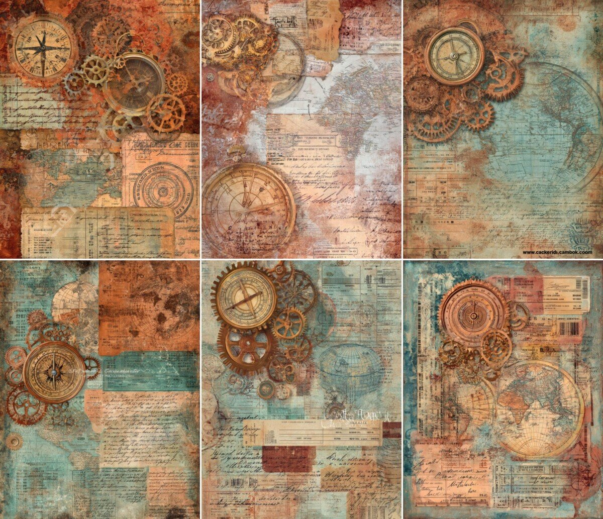 steampunk preview 4 – Journal Pages
