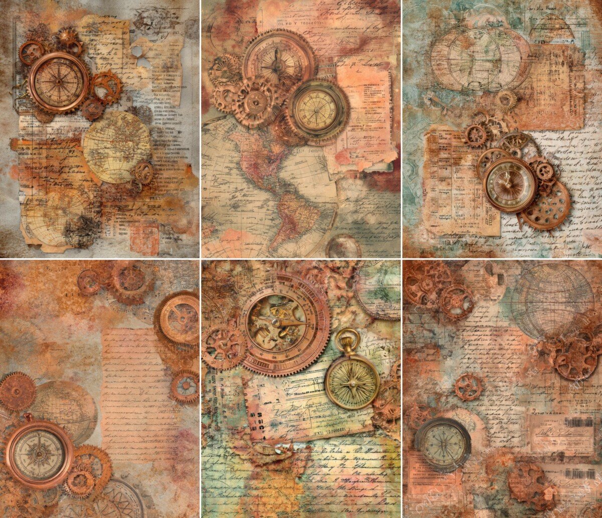 steampunk preview 6 – Journal Pages