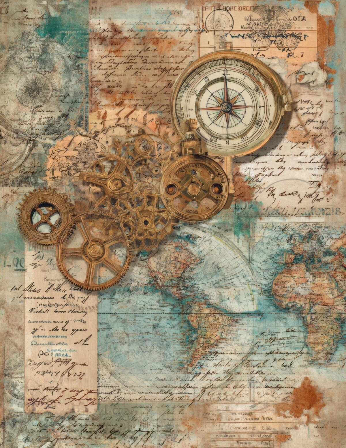 steampunk preview 10 – Journal Pages