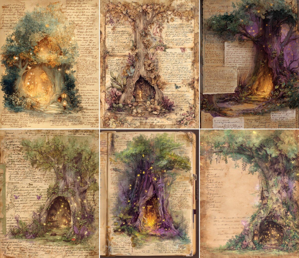 forest preview 4 – Journal Pages