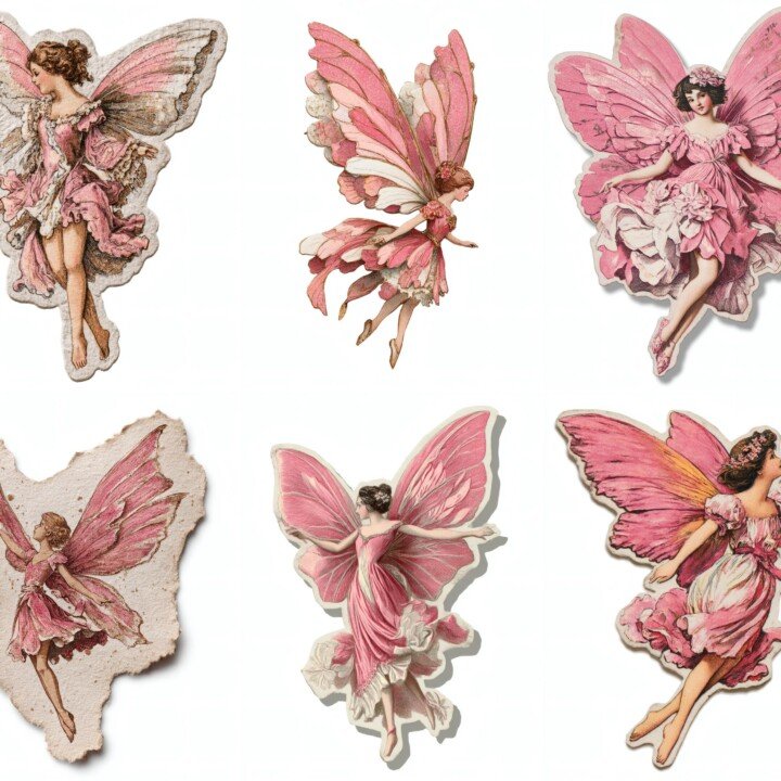 pink preview 2 – Fussy Cuts
