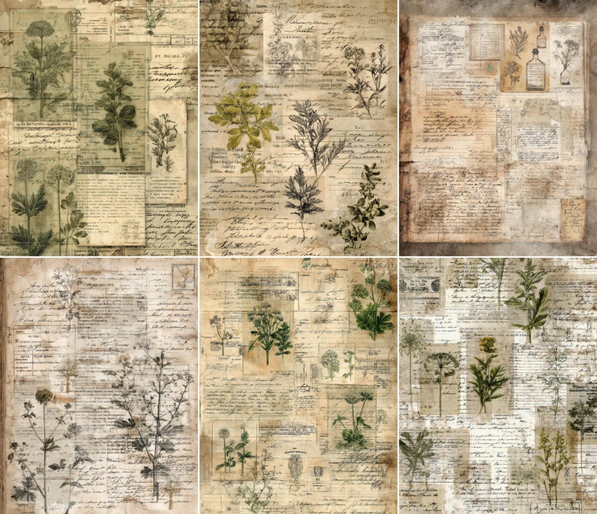 apothecary preview 2 – Journal Pages
