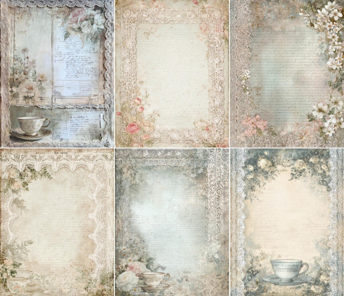 lace preview 7 – Journal Pages