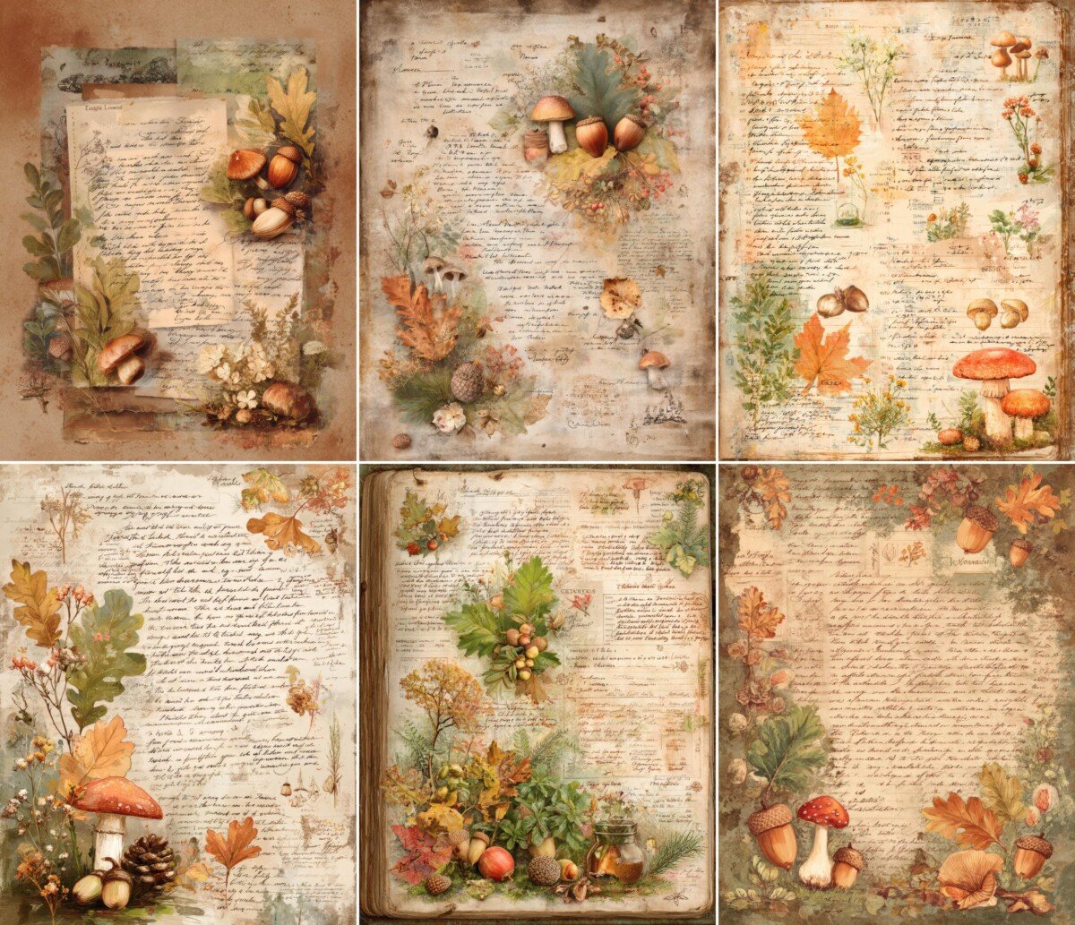 woodland preview 6 – Journal Pages