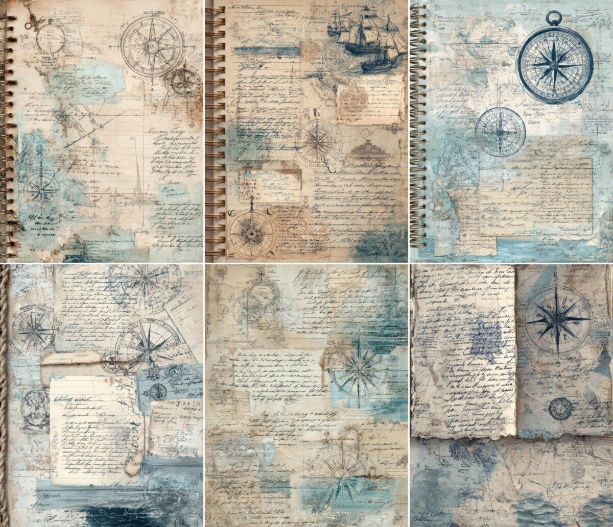 nautical preview 4 – Journal Pages