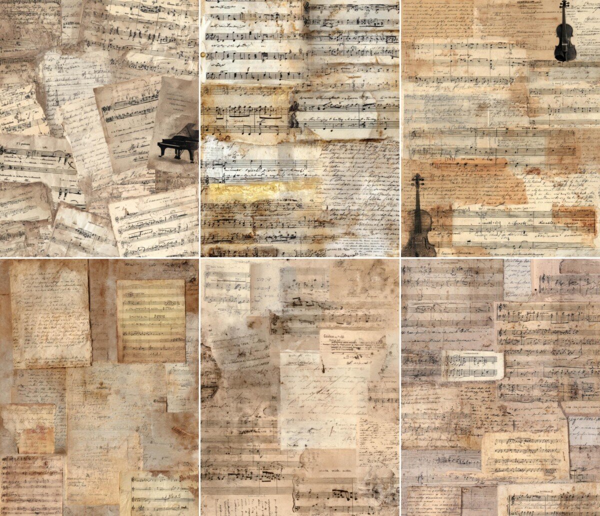 vintage preview 8 – Journal Pages