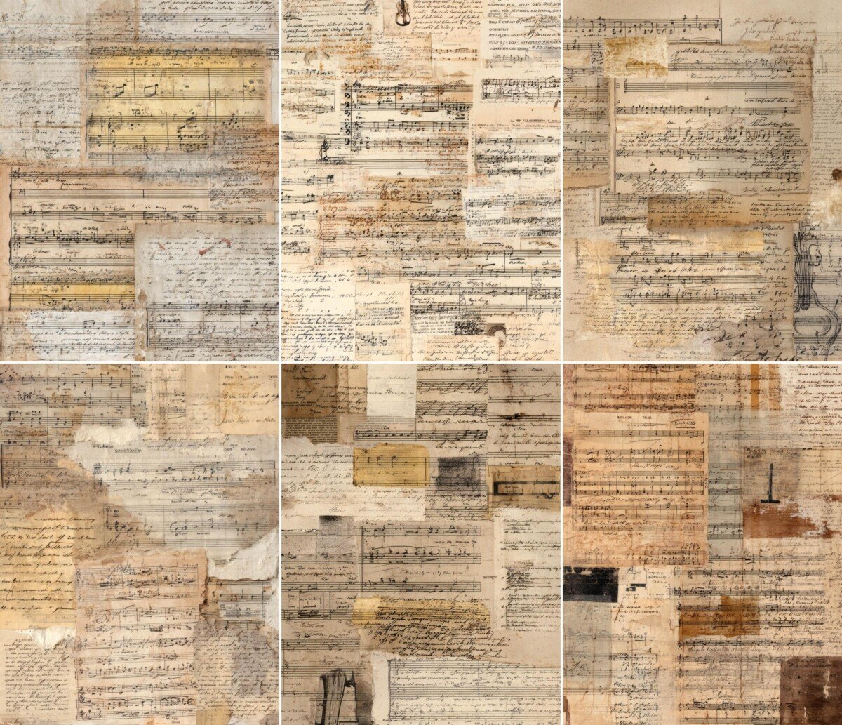 antique preview 2 – Journal Pages