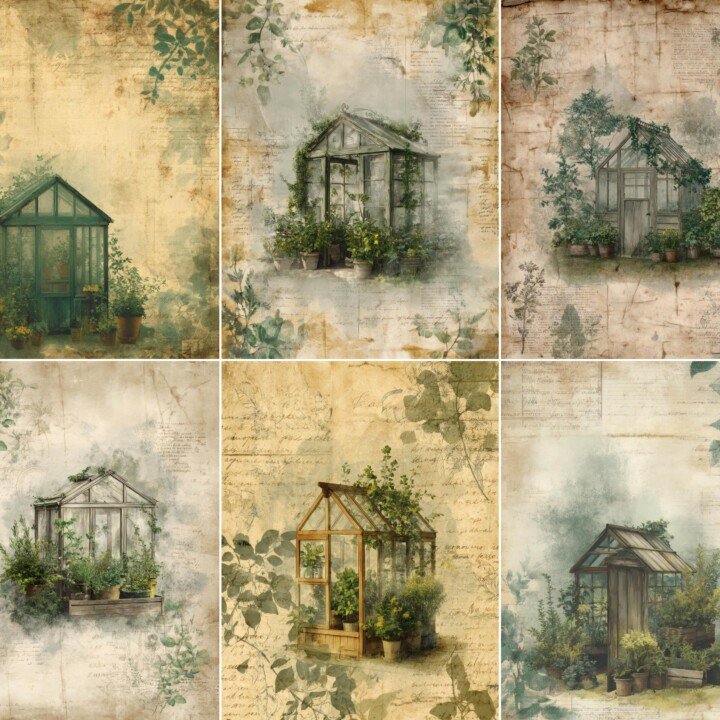 garden preview 2 – Journal Pages