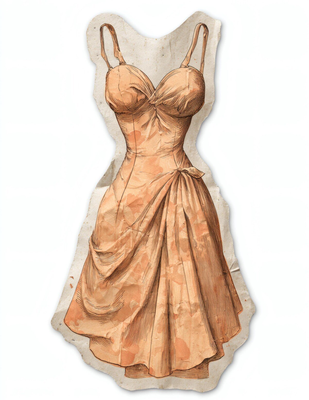 Victorian Dress Fussy Cuts – 24 Historical Fashion Pieces - Image 9