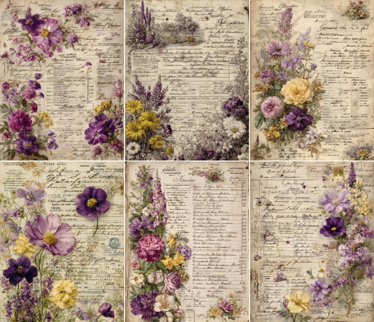 french preview 2 – Journal Pages